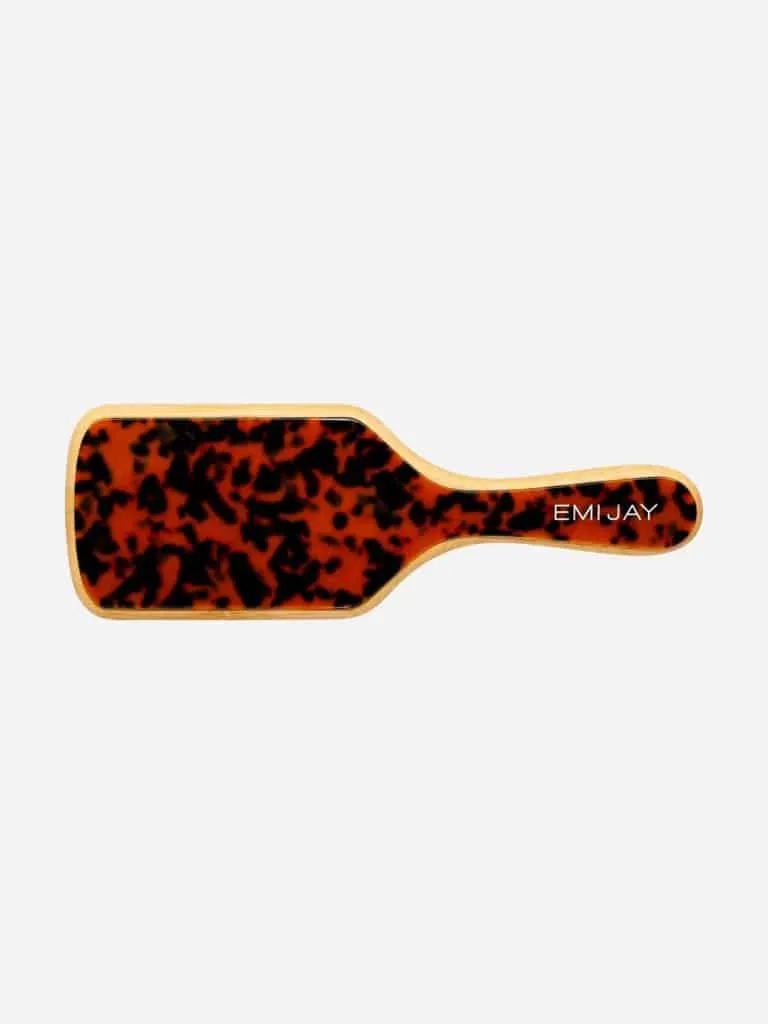 Emi Jay tortoiseshell bamboo paddle brush