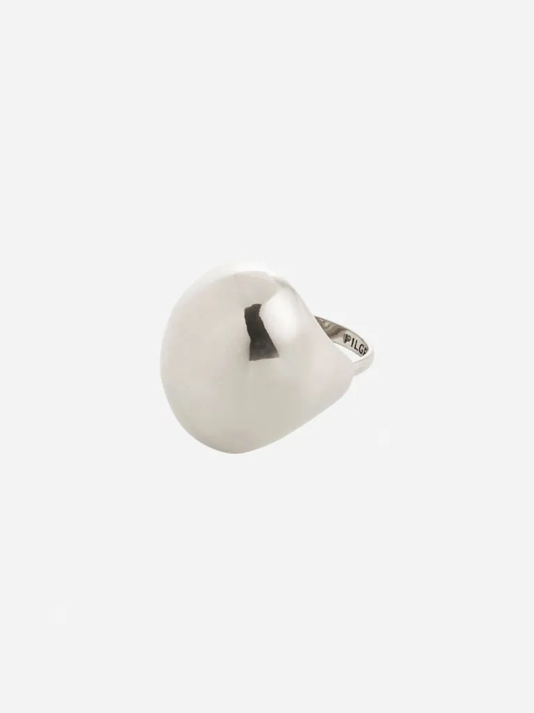 Pilgrim JAMESON chunky silver-plated dome ring