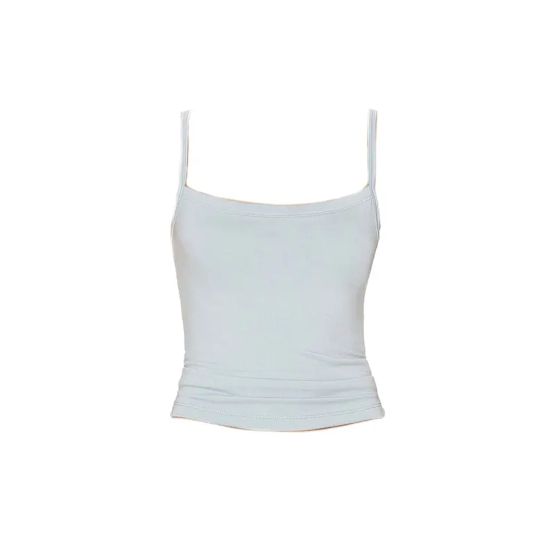 eterne 90's tank top in dusty blue