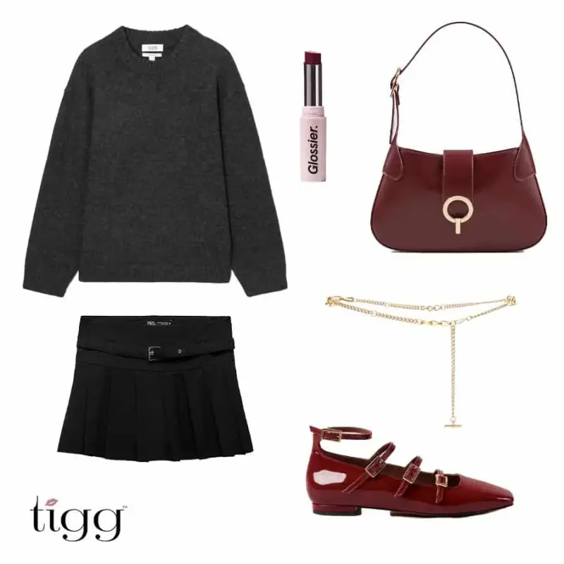 A SKIRT IN THE FALL